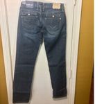 Replay women's size 28 seven pocket double back pocketed slim fit jeans 28x32 Blue Photo 3