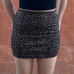 Y2K Leopard Bodycon Mini Skirt Photo 0