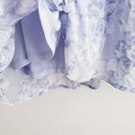 Joie  Floral Button Down Long Sleeve Ruffle Blouse Photo 4