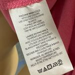 Free People  Pink Kitty Tee Cropped Puff Short Sleeve Tie Front Top Womens Small Photo 11