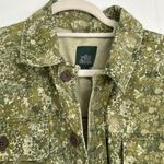 Wild Fable Green Floral Jean Jacket Photo 2