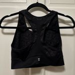 Sweaty Betty ‎ Black Leopard Stamina Sports Bra Photo 3