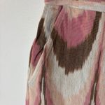Faherty  Whitley Organic Cotton Midi Skirt in Desert Ikat Size XS Photo 3