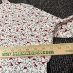 Vintage Woman’s Bird Turtleneck Top Cardinals Holiday North Crest Large Red Photo 2