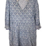 Charleston Shoe Co. charlee Women's Alexis Tiered Dress L Blue Size L Photo 0