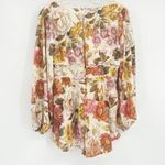 Luxxel  Womens Cottagecore Floral‎ Lace Trim Boho Festival Resortwear Romper M Photo 10