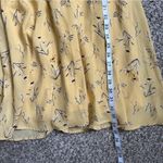 Maurice's 🦋  Yellow Floral Sleeveless Mini Dress Casual Spring Small Photo 5