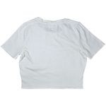 Juicy Couture  White Cropped Bling Baby T-Shirt Rhinestone Logo Women's Size M Photo 1