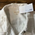 POL White Jean Jacket with Star Accents NWT Photo 4