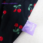 City Chic New! Cherry Desire Dress - black red, women plus size 22 Photo 10