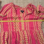 Anthropologie Maeve By  Dominique Tunic Dress Pink Yellow Bright Small Petite Photo 11