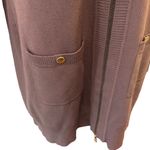 Boston Proper Longline Full Zip Cardigan Sweater M Pockets Businesss Wardrobebe Photo 3