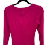 Cache VINTAGE 1980s MAGENTA BODY CON LONG CINCHED WAIST Photo 5