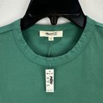 Madewell  Cotton Perfect Crewneck Tee Shirt Basics Green Womens XXS NWT Photo 4