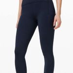 Lululemon Swift Speed HR Crop 21” Color: True Navy Size 2 EUC -Like New Photo 0