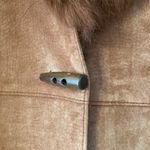 Peter Nygard NYGARD  Beautiful Leather and Dyed Rabbit Jacket size M 10-12 Photo 5