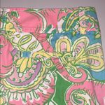 Lilly Pulitzer  Chin Chin Callahan Flat Front Shorts Golf Pink Green Elephants 2 Photo 6