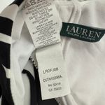 Ralph Lauren Lauren Bikini Top SZ6 NWT Black Gradient Stripe Underwire High Neck Photo 10