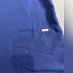 FIGS  Casma 3 Pocket Scrub Top Women Medium Blue Stretch Medical Nurse Uniform Photo 5