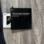 Newport News  Black Halter Swimsuit 12 Photo 1