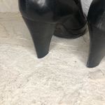 Clarks Indigo by  black leather/patent leather low booties sz 10 Photo 8