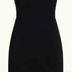 Meshki NWT Deana Contrast Suiting Strapless Mini Dress Black & White Size XS Photo 0