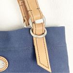 Fossil Jesse Navy Aztec Print Sequin Embellishments Canvas Shoulder Tote… Photo 9