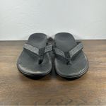 Vionic Women's Black Sparkle Tide Thong Sandals size 8.5 Photo 1