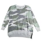 Aerie  Shirt Womens XS Gray Green‎ Camo Sweatshirt Lounge Casual Streetwear Photo 0