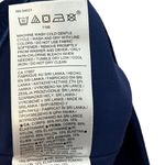 Athleta  Elation Velvet Cropped Leggings Women’s Size Medium Blue Scaro Yoga Photo 11