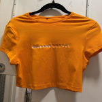 frank ocean crop top Orange Size M Photo 0