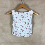 Urban Outfitters  Floral Crop Top SMALL Photo 4