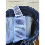 Good American Good Legs Blue Wash High Rise Skinny Jeans Stripe Trim Size 16 Photo 3