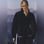 Free People Movement Gia Fleece Jacket Size Medium Black Photo 4