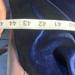 Ali & Jay Velvet Wrap Dress Navy Blue Sleeveless Midi Belted Spaghetti Strap M Size M Photo 12