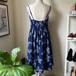 Ecowish NWT  Blue and White Floral Print Dress Photo 3