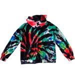 Efan Hoodie Large Tie Dye Oversized Streetwear Festival Y2K Athleisure Photo 1