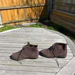 White Mountain Nwt Women's Auburn Brown Suede Leather Chukka Boots size 8W Photo 3