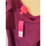 Lilly Pulitzer Lily Pulitzer Boudreaux One Shoulder Knit Jacquard Mini Dress Cherry Size 8 Photo 2