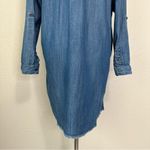 Billabong  100% Lyocell Chambray Long Sleeves Shirt Dress Photo 10