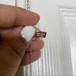Kate Spade NWT Lady Marmalade Scatter Necklace in Rose Gold Glass Photo 4