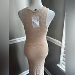 Steve Madden NWT Beige Crochet Maxi Dress XS Photo 2