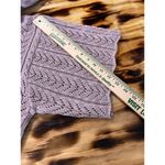 Talbots  Sweater Women Size Small Cowl Neck Short Sleeve Open Knit Cotton Classic Photo 5