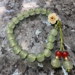 2/$29 or 3/$39 NWOT Elegant Green Beaded Chinese Photo 2