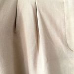 Ann Taylor Womens Pants Tan Cinched Belted Waist Tapered Ankle Leg Size 12 Photo 6