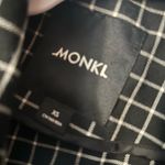 Monki  Double Breasted Window Pane Plaid Blazer XS Photo 3