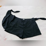 Anthropologie Rumpled Skort in Black Size 10 NWT $98 Photo 2