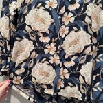 FatFace  Women's Blue Cream Floral Blouse Top Size 2 Photo 4