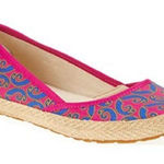 UGG  Pink Print Slip on Shoes Photo 0