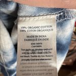 Faherty Delphina Sunwashed Tank Midi Dress Organic Cotton Tie Dye Size Small Blue Photo 8